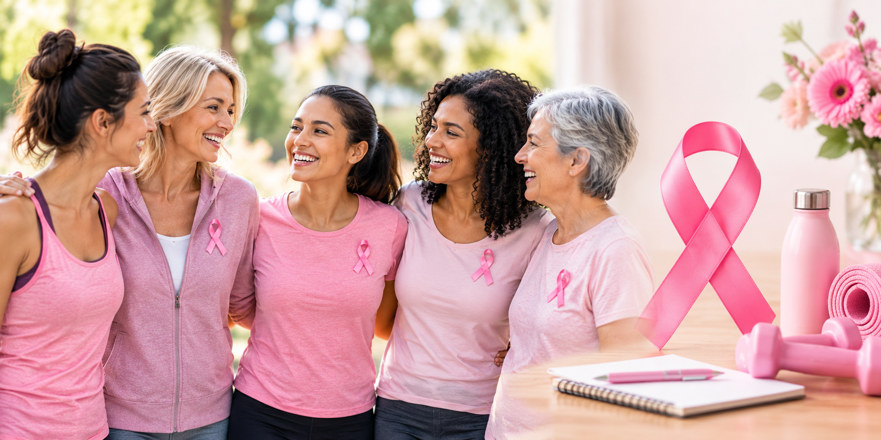 Pink October in Upper Coomera: Five Simple Steps for You and the Women Around You